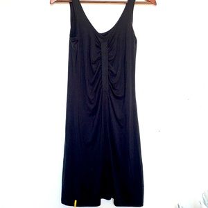 LOLE Tank Style MIDI Black Dress XS Stretch UPF